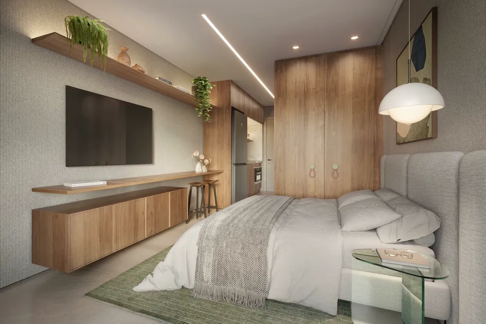 Apartamento, 1 quarto, 21 m² - Foto 1