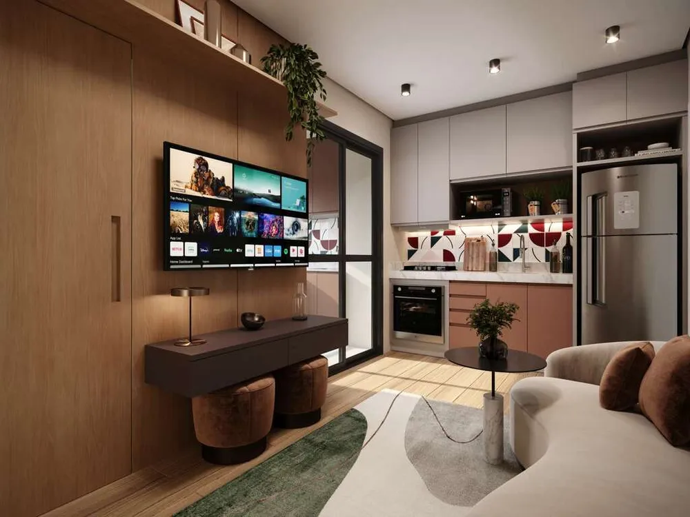 Apartamento, 1 quarto, 27 m² - Foto 1