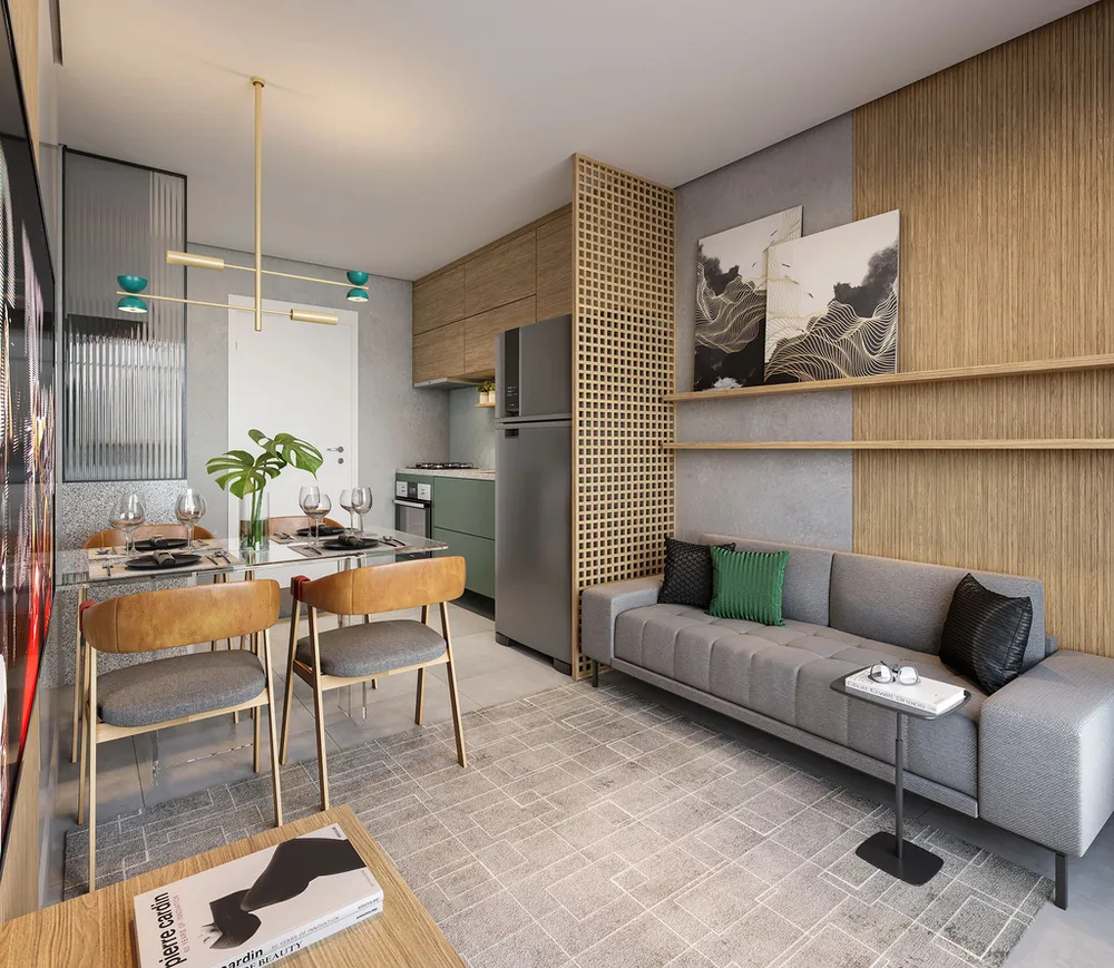 Apartamento, 1 quarto, 26 m² - Foto 1