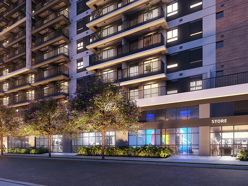 Loja-Salão, 55 m² - Foto 1