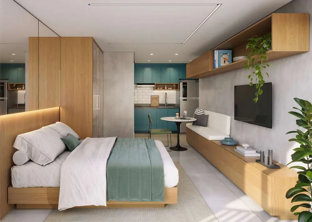 Apartamento, 1 quarto, 30 m² - Foto 1