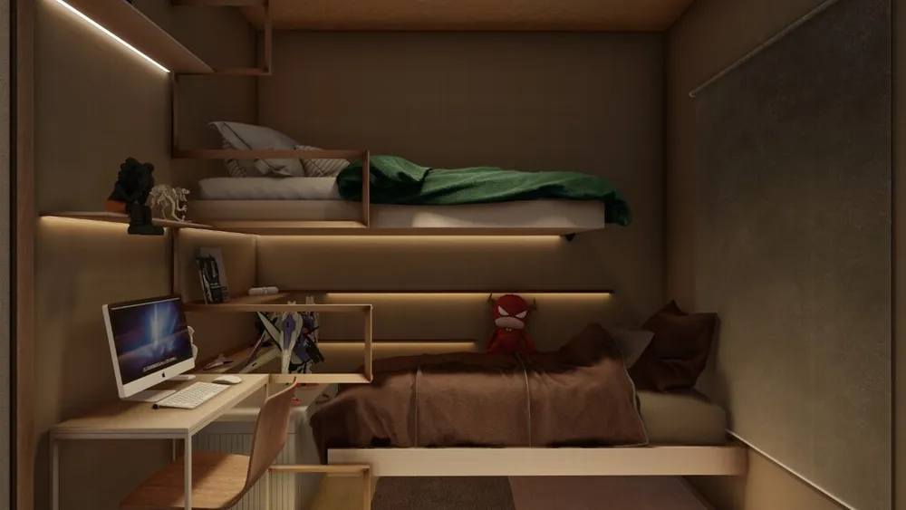 Apartamento, 2 quartos, 45 m² - Foto 3
