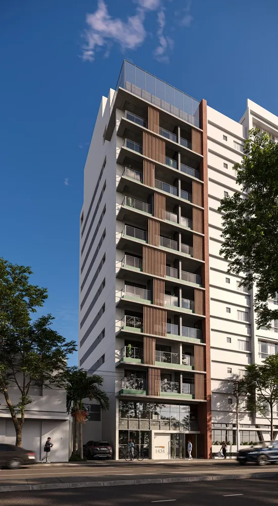 Apartamento, 1 quarto, 27 m² - Foto 1
