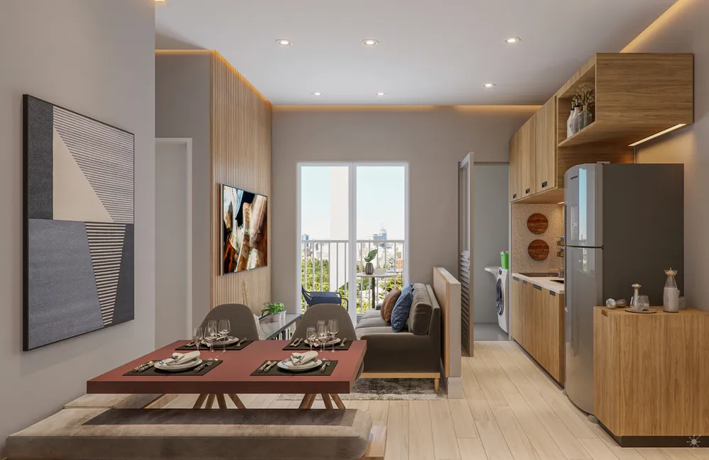 Apartamento, 2 quartos, 40 m² - Foto 2