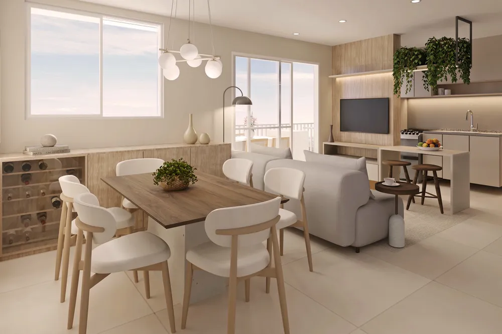 Apartamento, 2 quartos, 52 m² - Foto 3