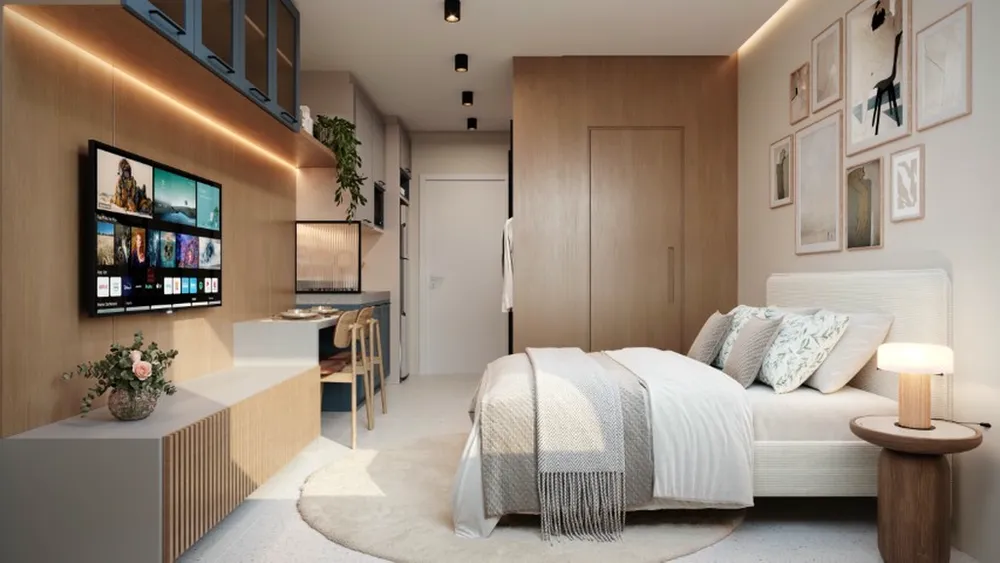 Apartamento, 1 quarto, 29 m² - Foto 3