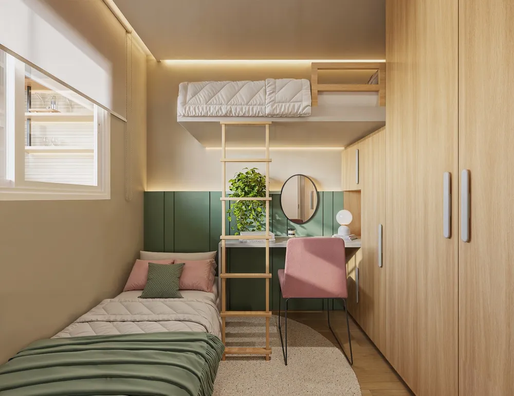 Apartamento, 2 quartos, 38 m² - Foto 2