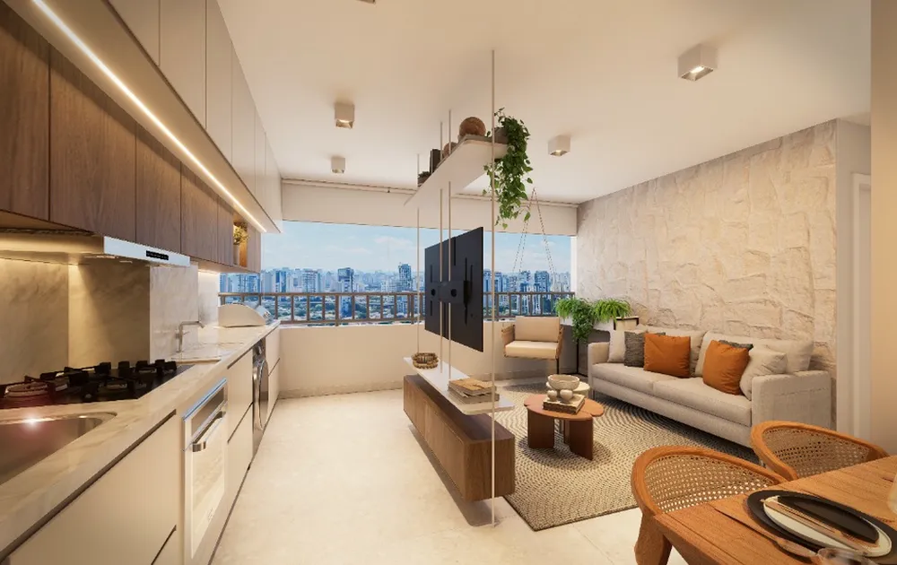 Apartamento, 2 quartos, 40 m² - Foto 2