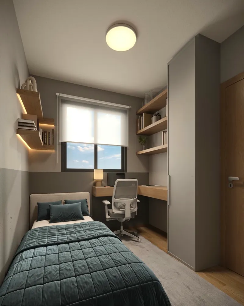 Apartamento, 2 quartos, 35 m² - Foto 2