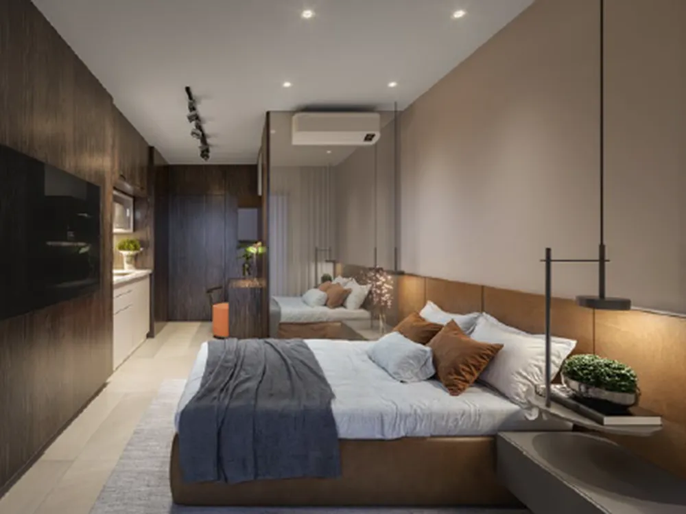Apartamento, 1 quarto, 21 m² - Foto 1