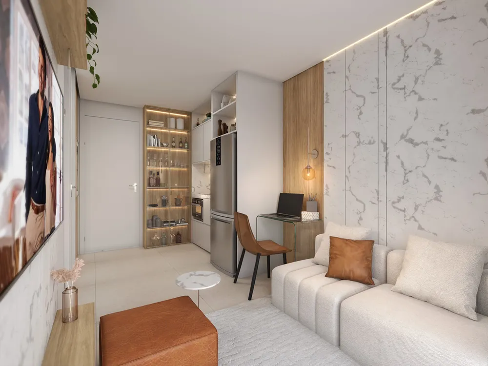 Apartamento, 1 quarto, 30 m² - Foto 2