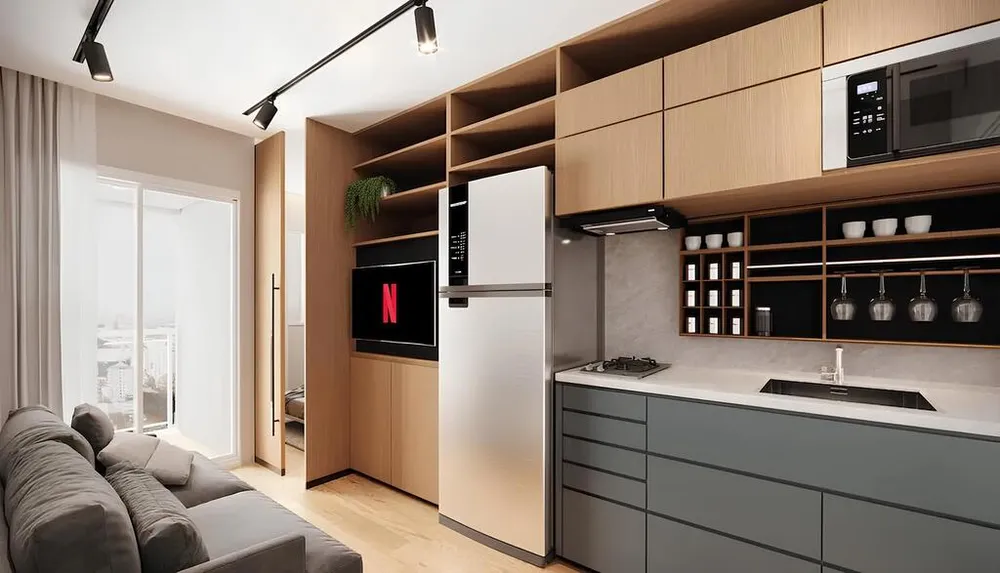 Apartamento, 1 quarto, 25 m² - Foto 1