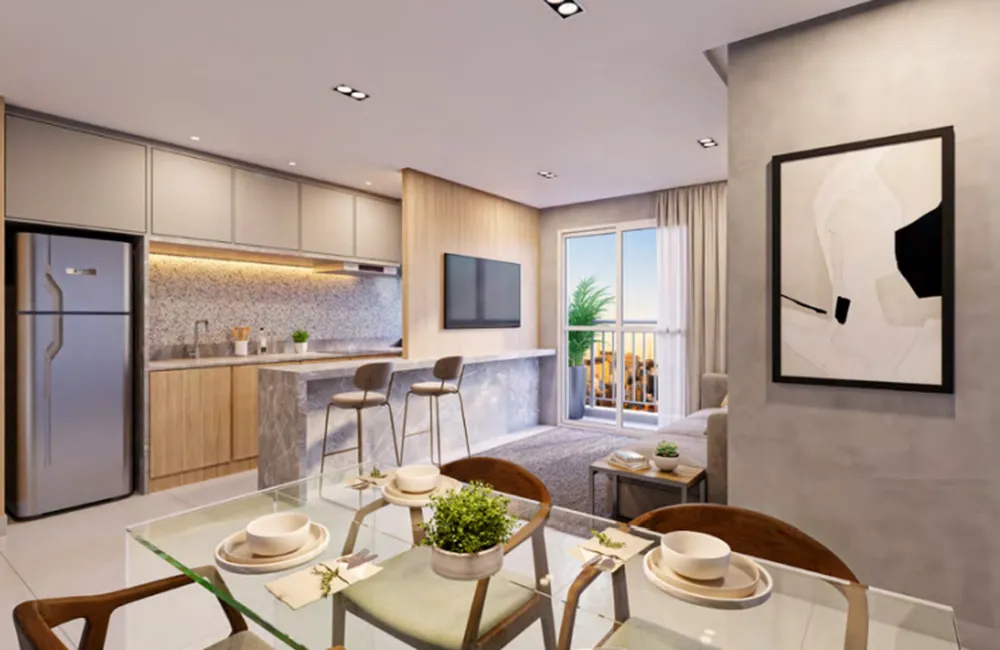 Apartamento, 2 quartos, 44 m² - Foto 2