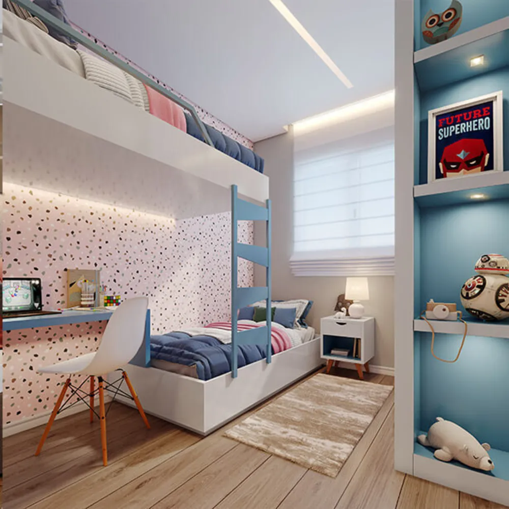 Apartamento, 2 quartos, 45 m² - Foto 3