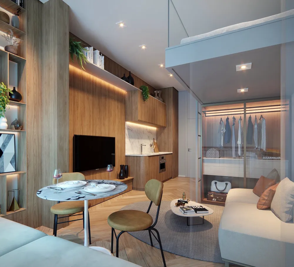 Apartamento, 1 quarto, 22 m² - Foto 4
