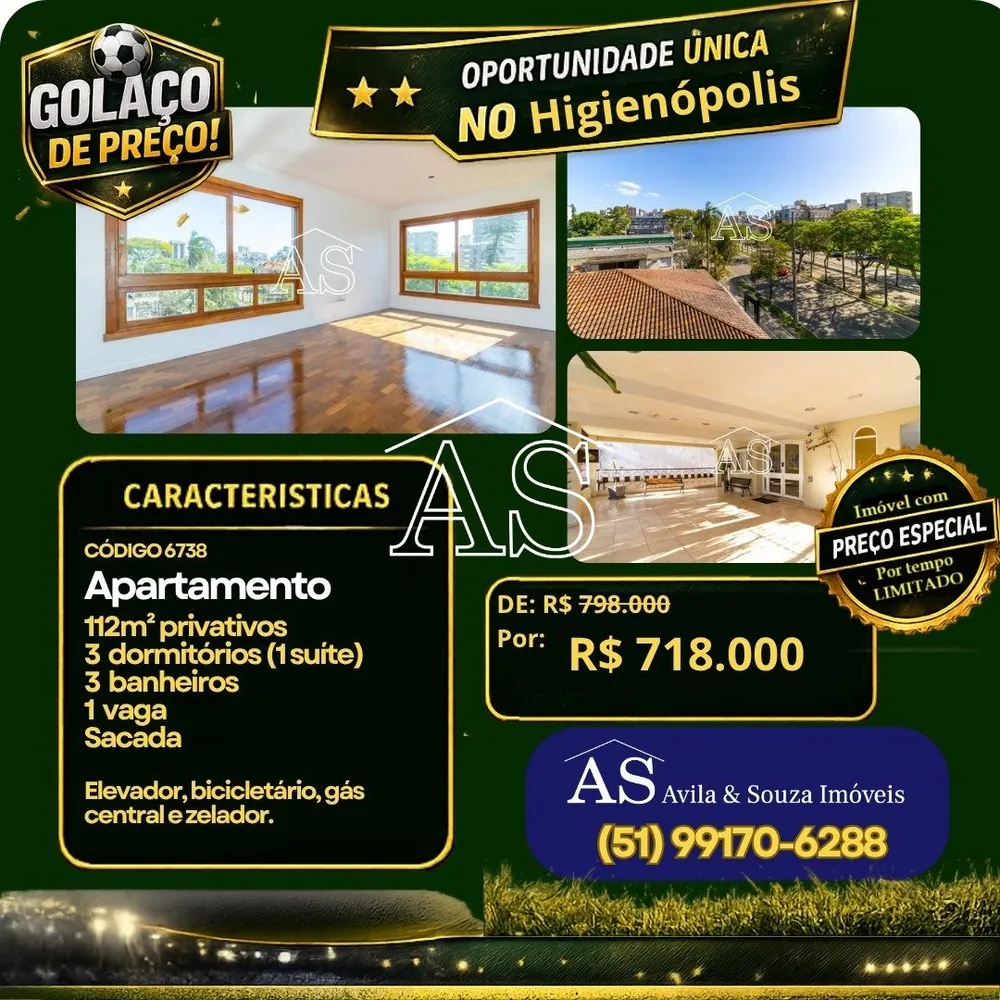 Apartamento, 3 quartos, 112 m² - Foto 2