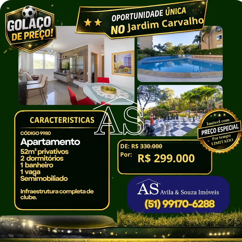 Apartamento, 2 quartos, 52 m² - Foto 2