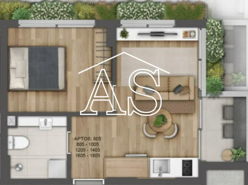 Apartamento, 37 m² - Foto 4