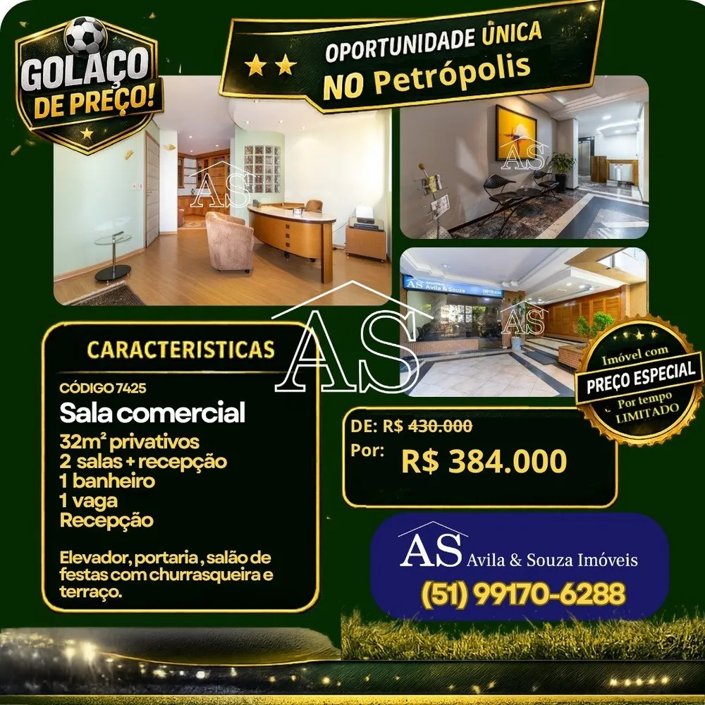Sala-Conjunto, 32 m² - Foto 2