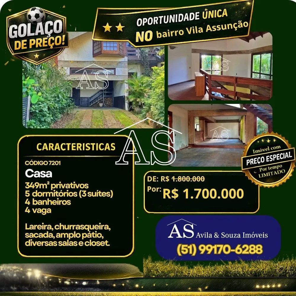 Casa, 5 quartos, 349 m² - Foto 1