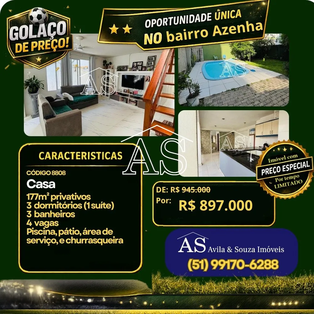 Casa, 3 quartos, 177 m² - Foto 2