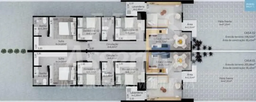 Casa, 2 quartos, 81 m² - Foto 4