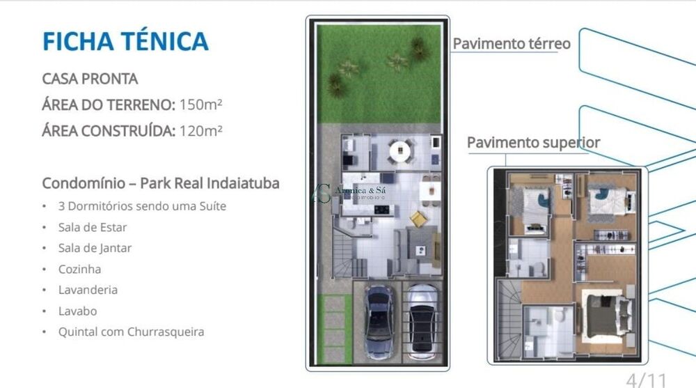Casa, 3 quartos - Foto 2