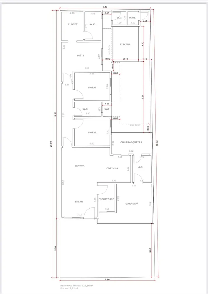 Casa, 3 quartos, 134 m² - Foto 3