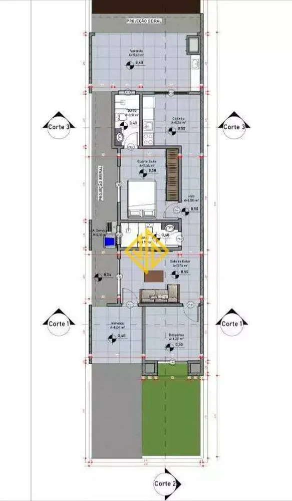 Casa, 2 quartos, 96 m² - Foto 2