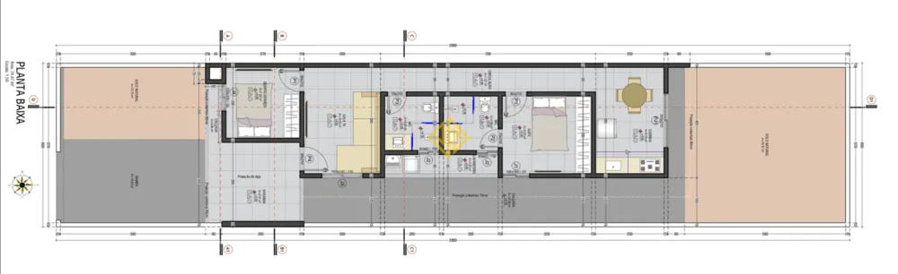 Casa, 2 quartos, 74 m² - Foto 2