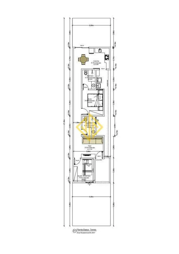 Casa, 2 quartos, 70 m² - Foto 3