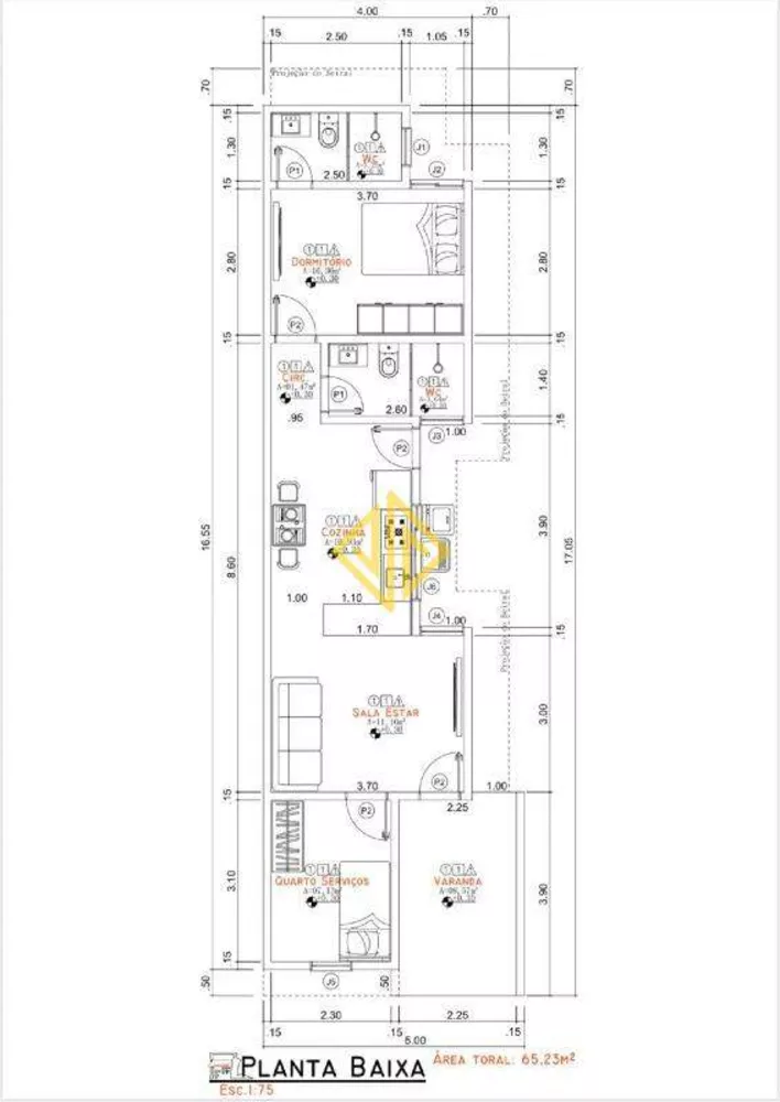 Casa à venda com 2 quartos, 65m² - Foto 2