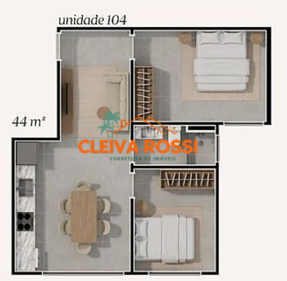 Apartamento, 42 m² - Foto 12