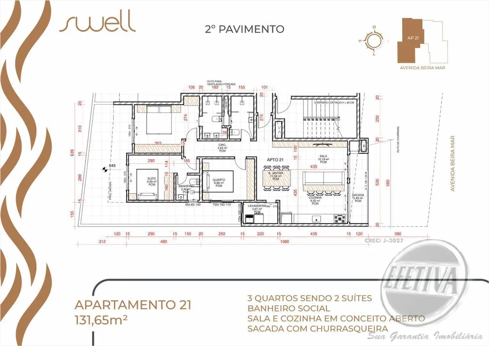 Apartamento, 2 quartos, 79 m² - Foto 12