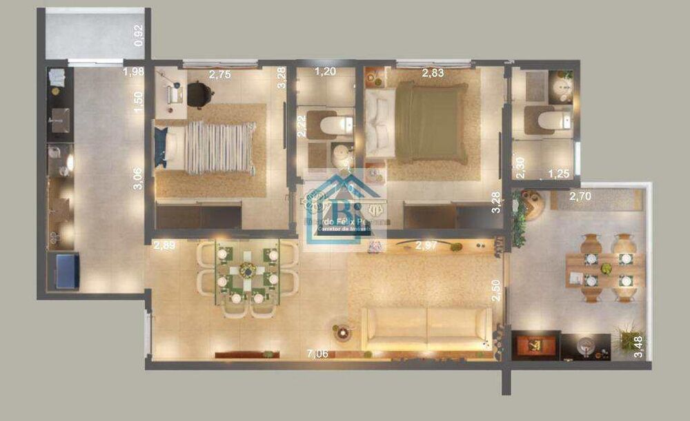 Apartamento, 6 quartos, 71 m² - Foto 13