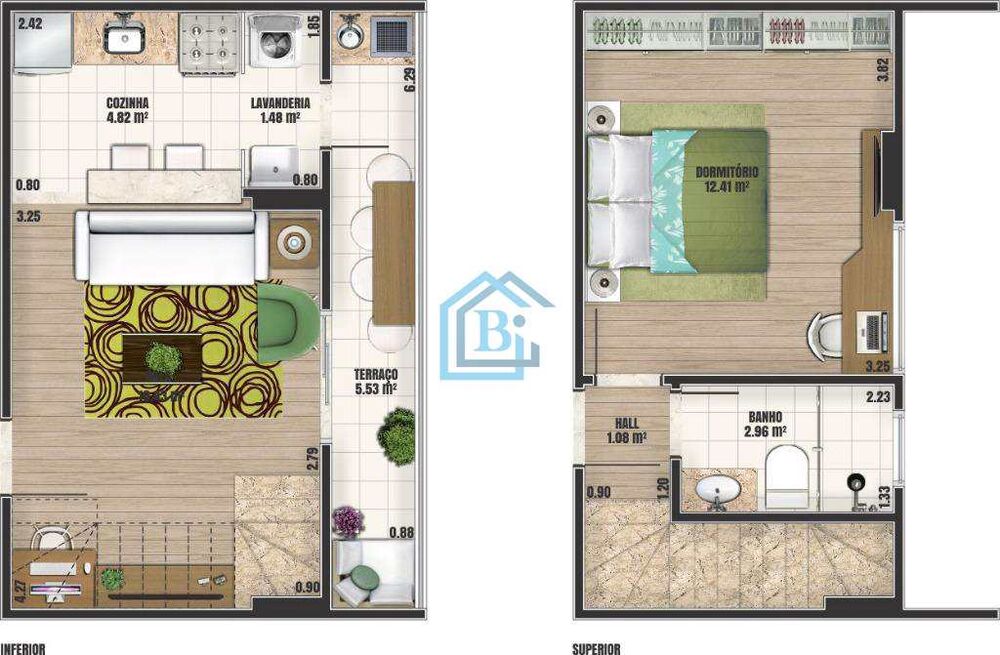 Apartamento, 2 quartos, 7121 m² - Foto 8