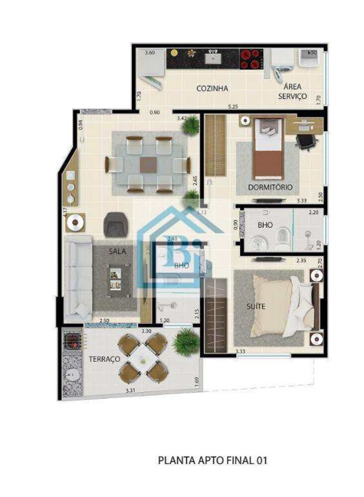 Apartamento, 2 quartos, 66 m² - Foto 15