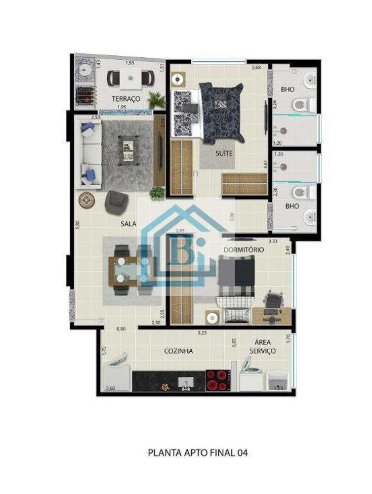 Apartamento, 2 quartos, 66 m² - Foto 20