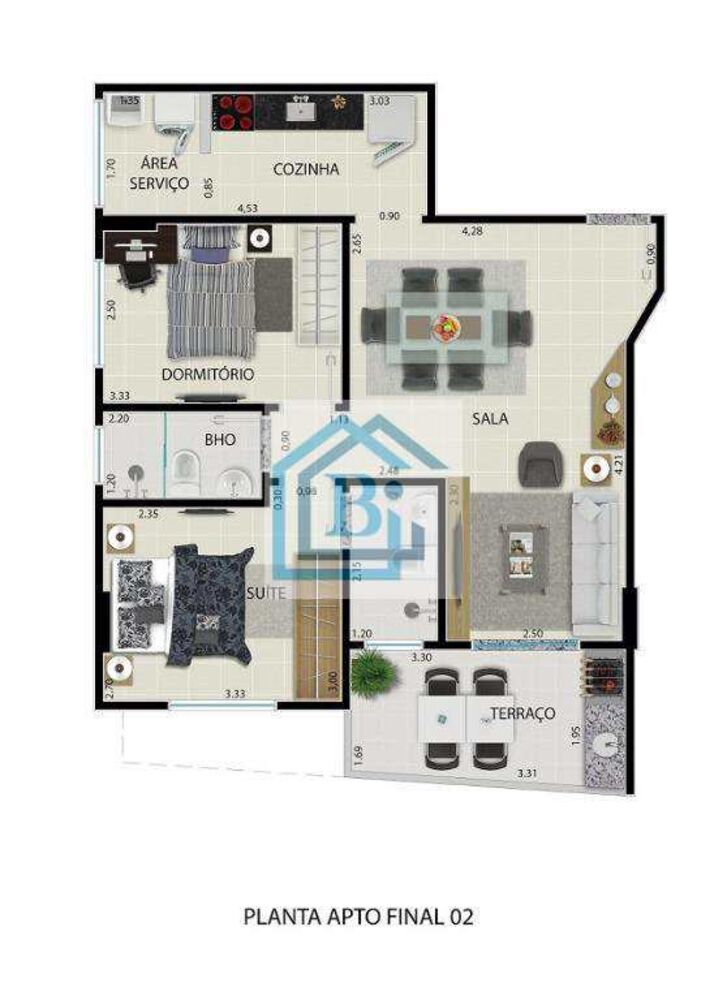 Apartamento, 2 quartos, 66 m² - Foto 16
