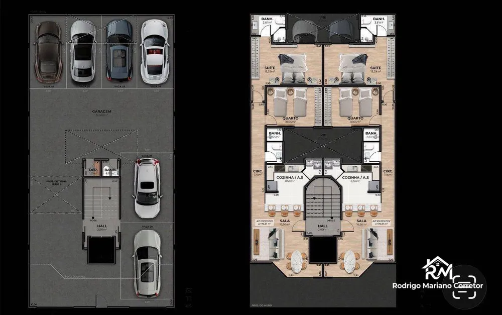 Apartamento, 2 quartos, 75 m² - Foto 3