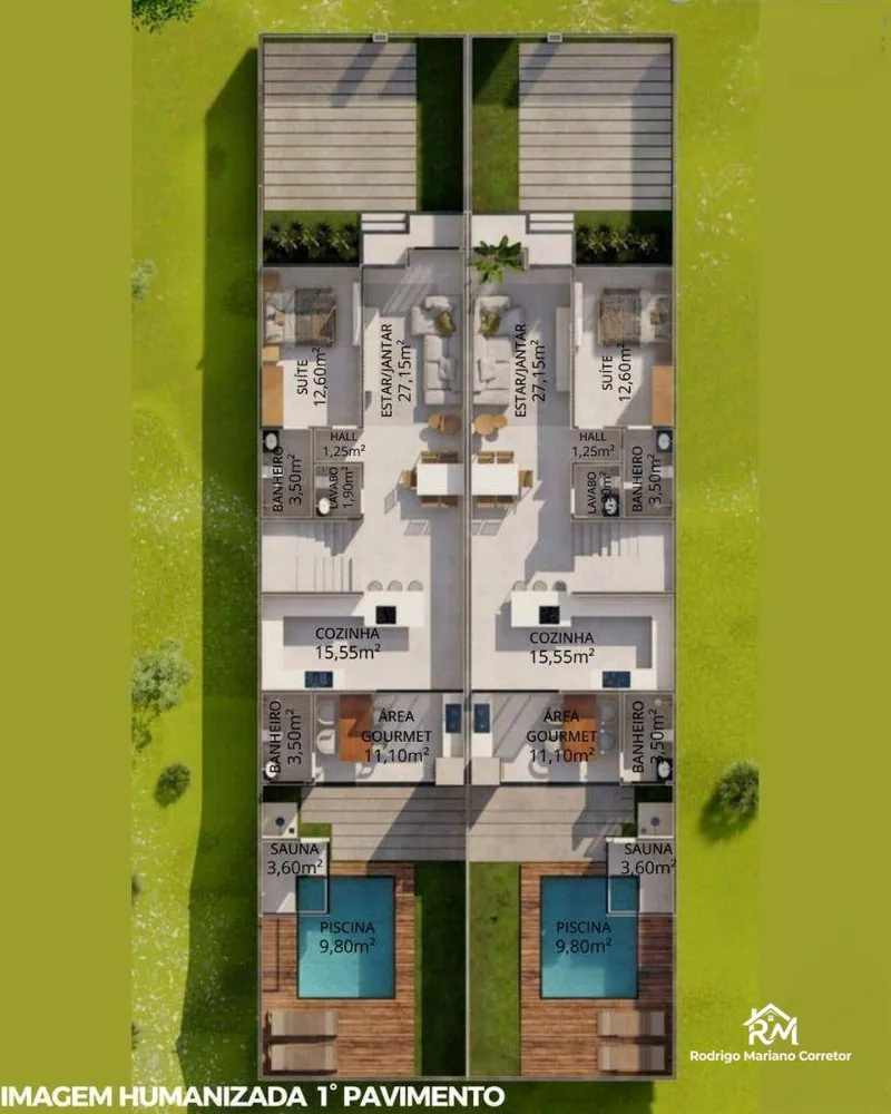 Casa, 3 quartos, 170 m² - Foto 3