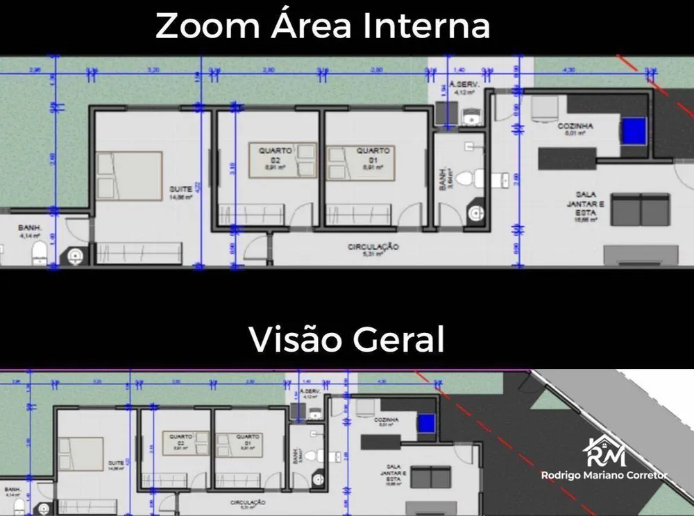 Casa, 3 quartos, 115 m² - Foto 12