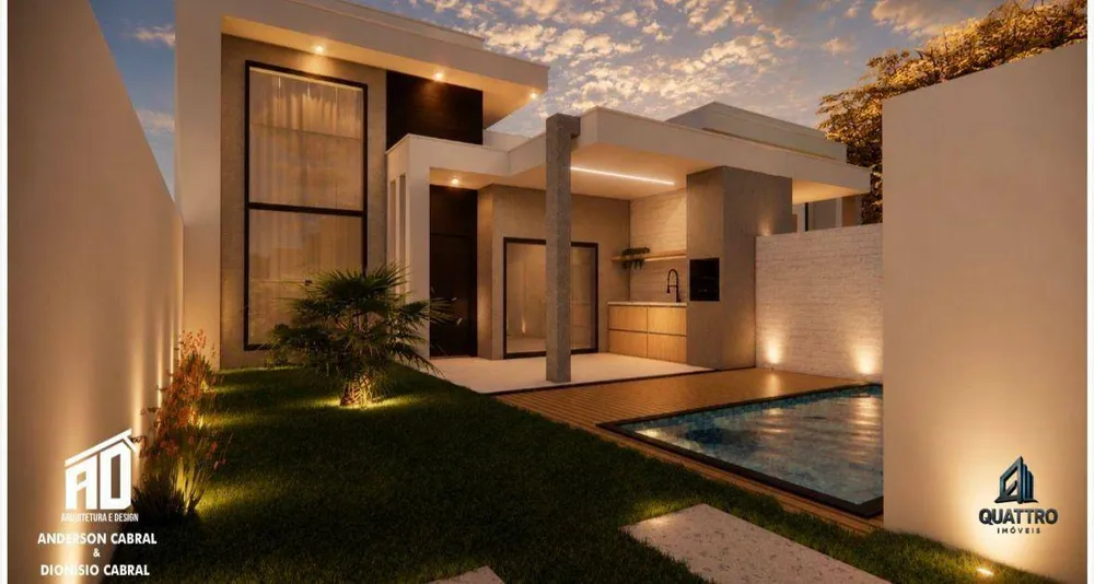 Casa, 3 quartos, 90 m² - Foto 1