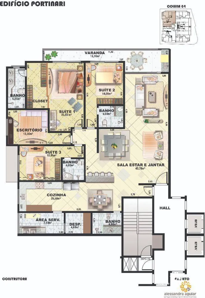 Apartamento, 4 quartos, 210 m² - Foto 9