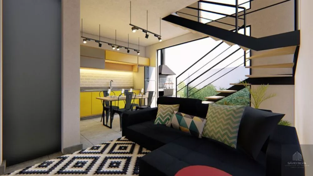 Sobrado, 2 quartos, 68 m² - Foto 1
