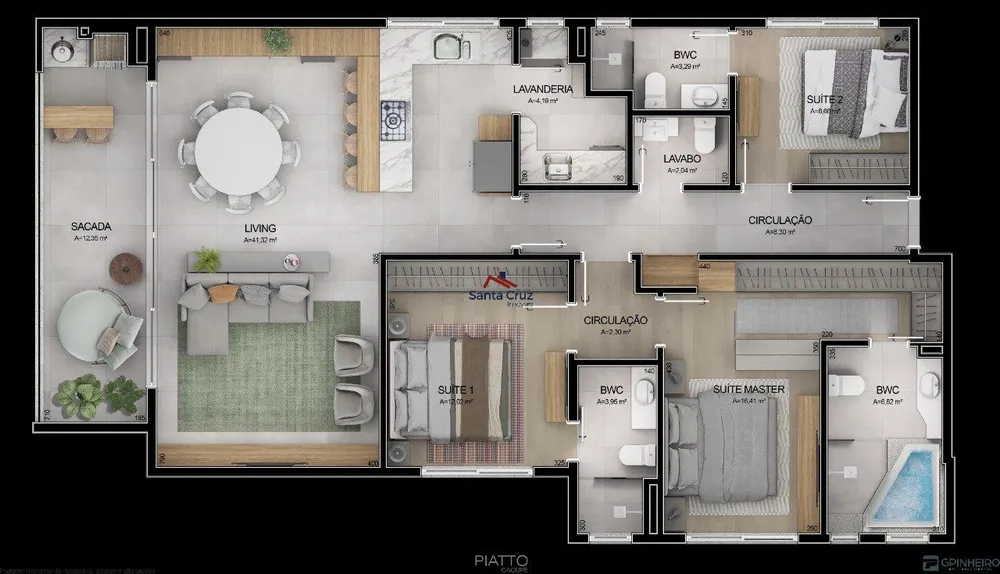 Apartamento, 3 quartos, 246 m² - Foto 12