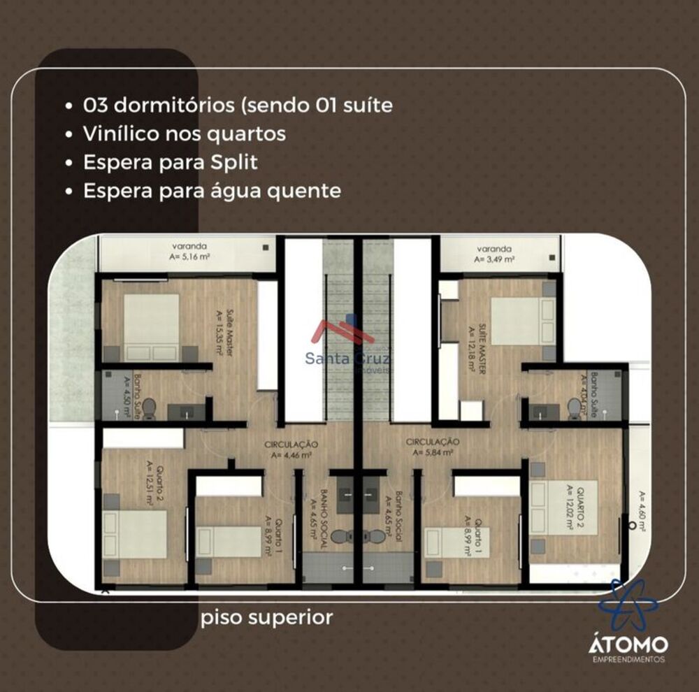 Sobrado, 3 quartos, 138 m² - Foto 4