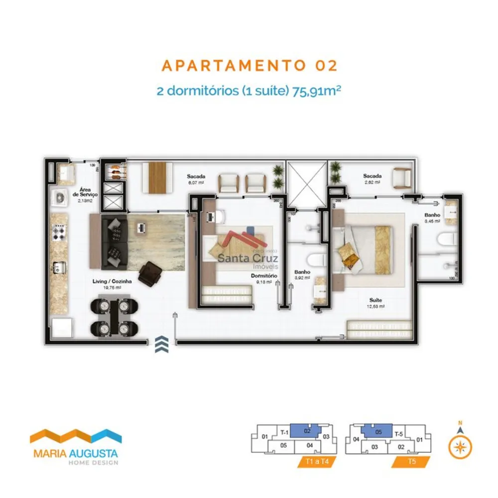 Apartamento, 2 quartos, 76 m² - Foto 16