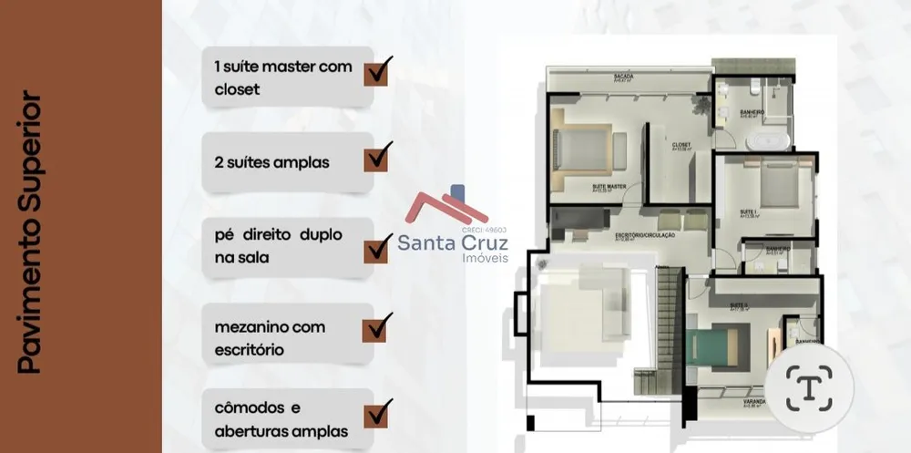 Casa de Condomínio, 4 quartos - Foto 12