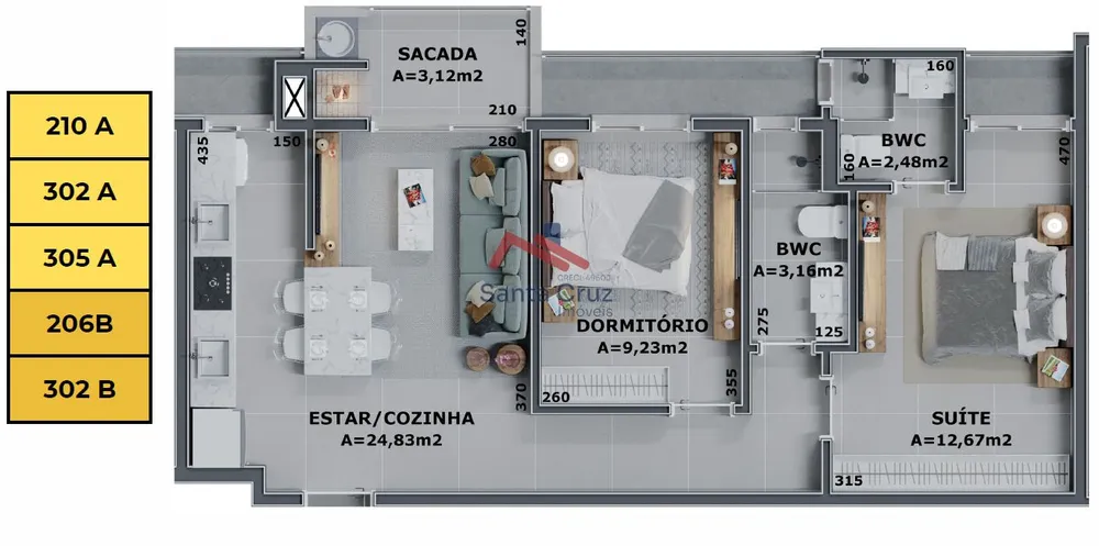 Apartamento, 2 quartos, 68 m² - Foto 4